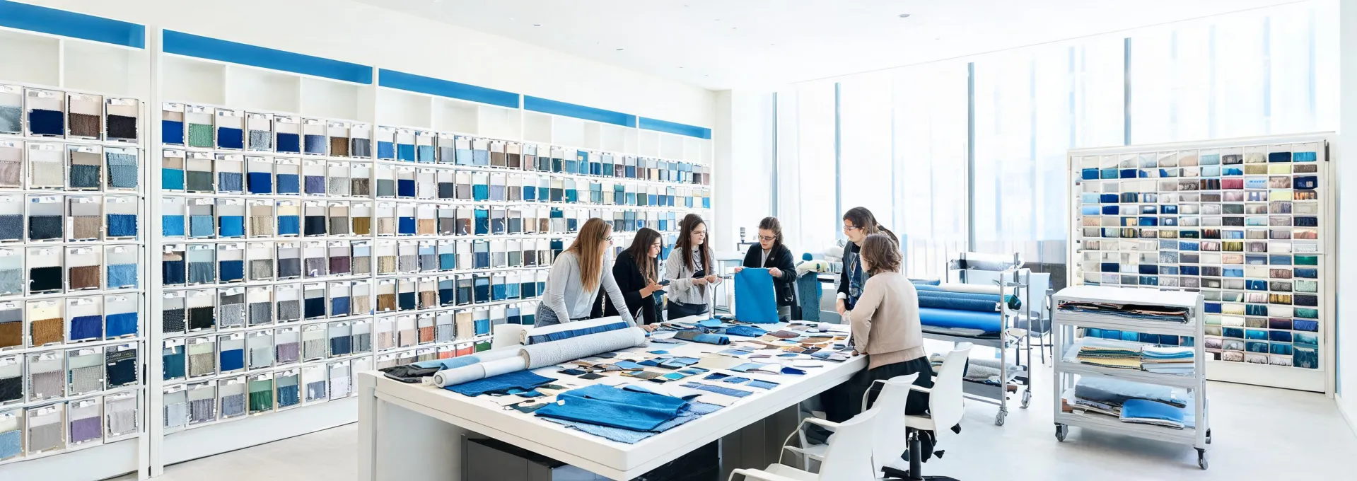 Romo material library and collaborative studio