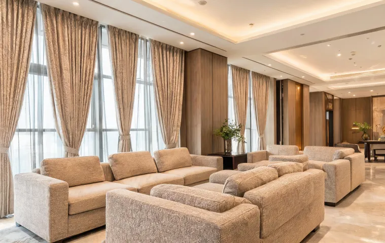 Hospitality lounge textile
